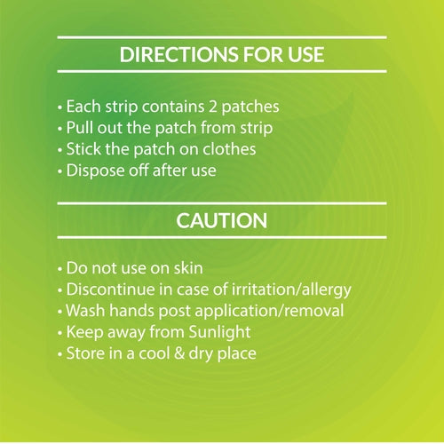 Bodyguard Natural Herbs Anti Mosquito Repellent Patches - 20 + 4 Patches