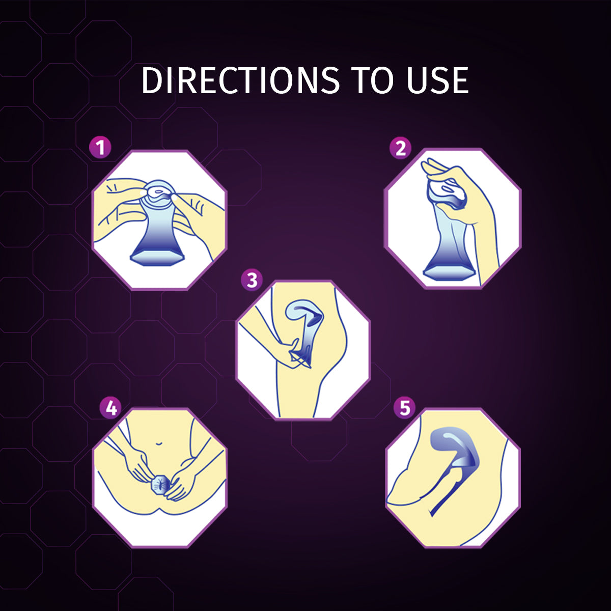 Pee Safe Domina Female Condom - Count 2