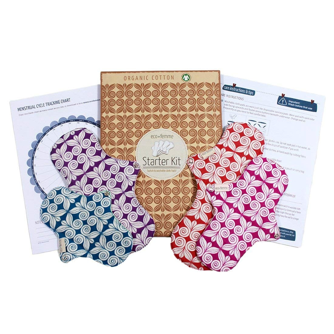Eco Femme Organic Starter Kit Pack Of 4