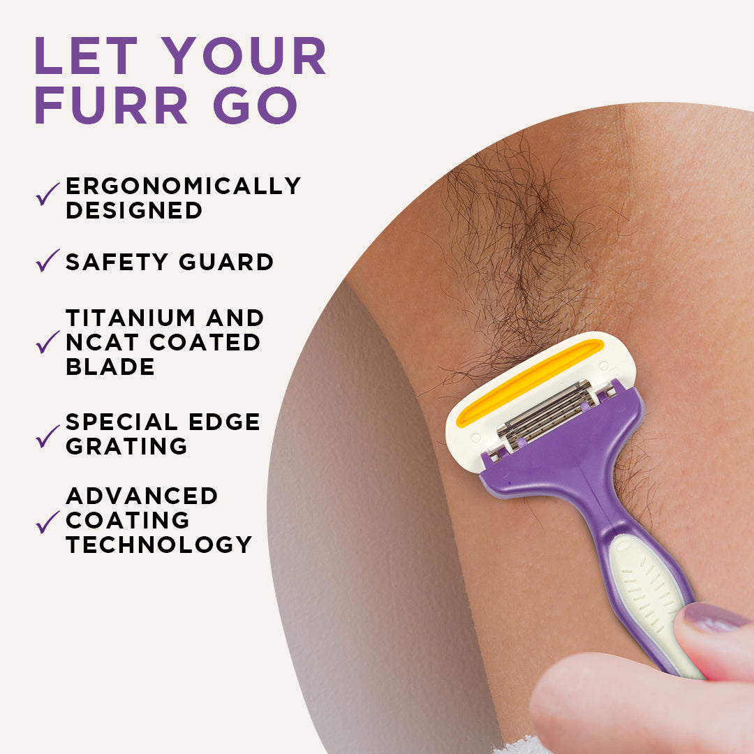 FURR By Pee Safe Body Shaving Razor (1N)
