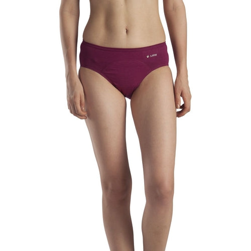 Lavos Performance - No Stain Period Panty - Plum - M