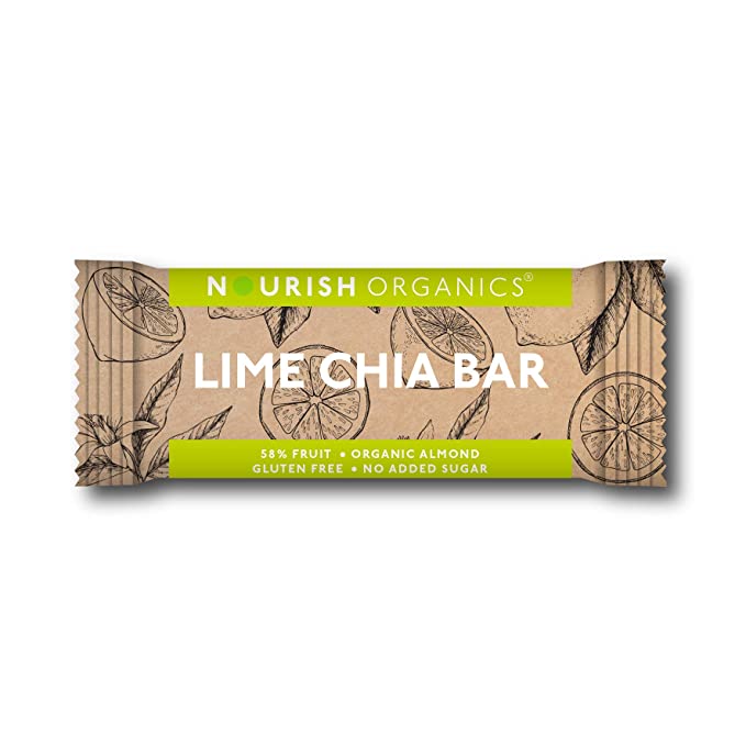 Nourish Organics Lime Chia Bar