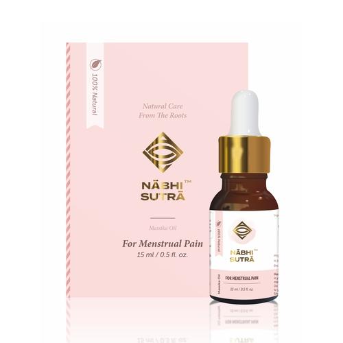 Nabhi Sutra Pure Ayurvedic belly button oil for Menstrual Pain relief