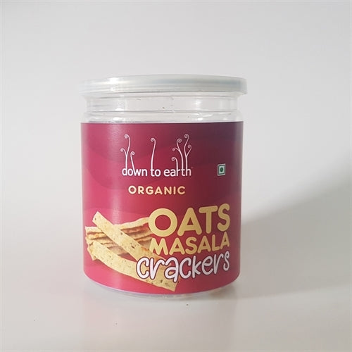 Oats Masala Crackers by Down to Earth