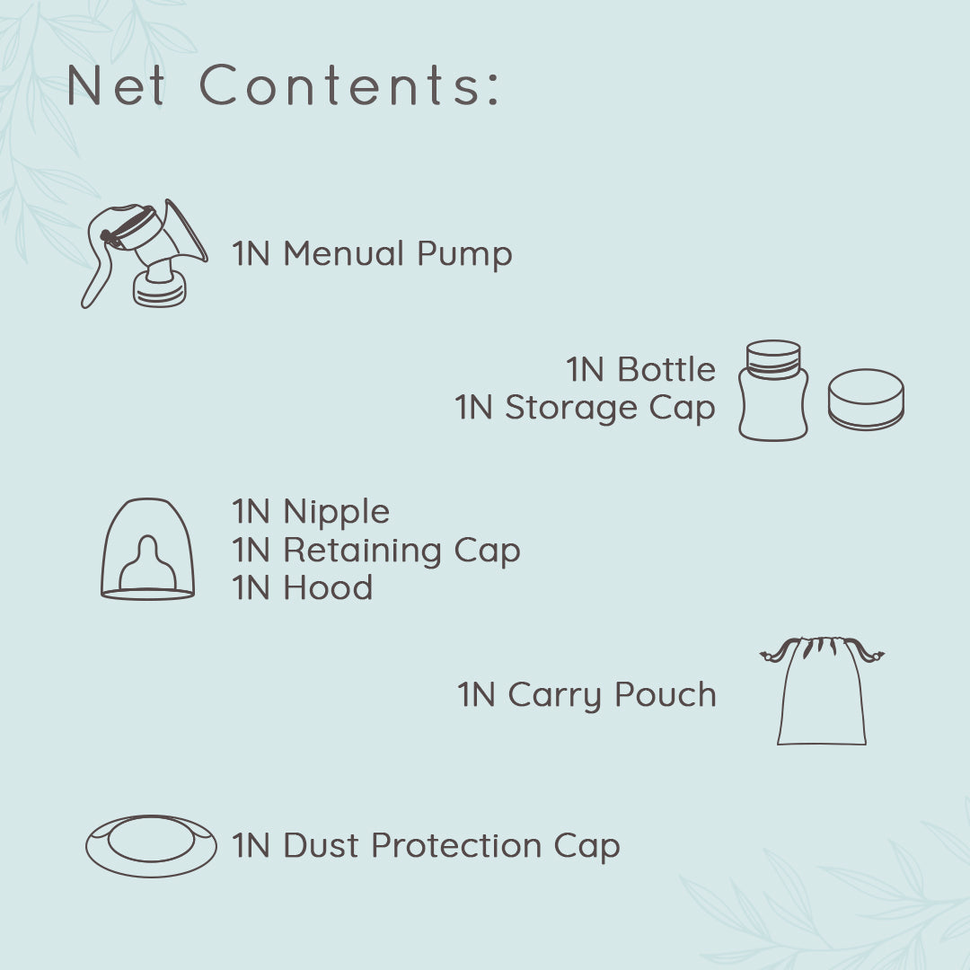 Pee Safe Manual Breast Pump For Nursing Mothers