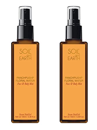 SOIL AND EARTH PURE & NATURAL PANCHPUSHP FLORAL WATER (Spray Bottle)