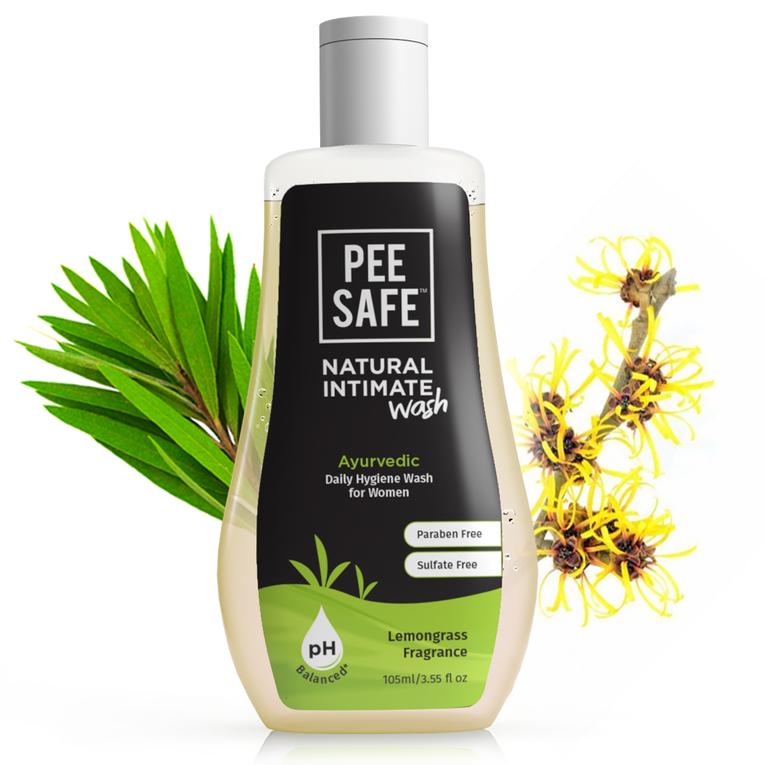 Pee Safe Natural Intimate Wash for Women (105 ML)