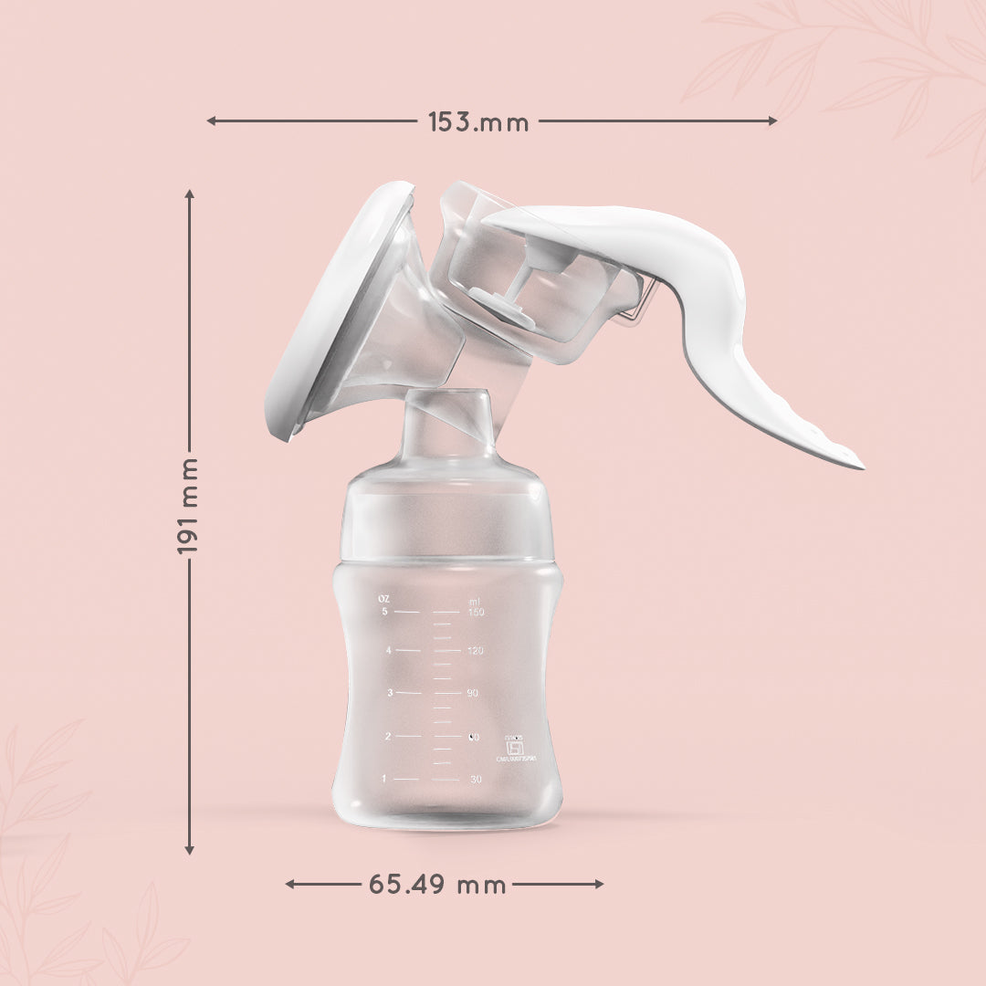 Pee Safe Manual Breast Pump For Nursing Mothers