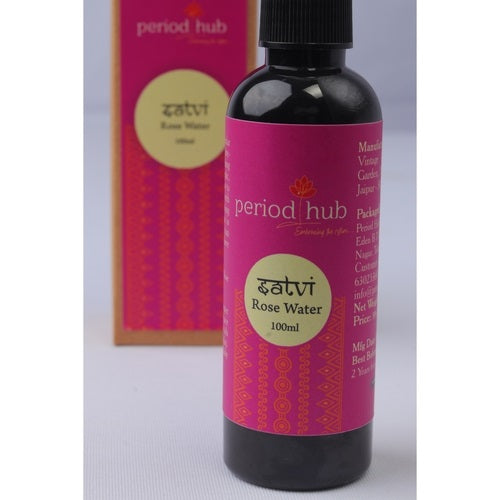 Satvi Premium Rose Water by Period Hub