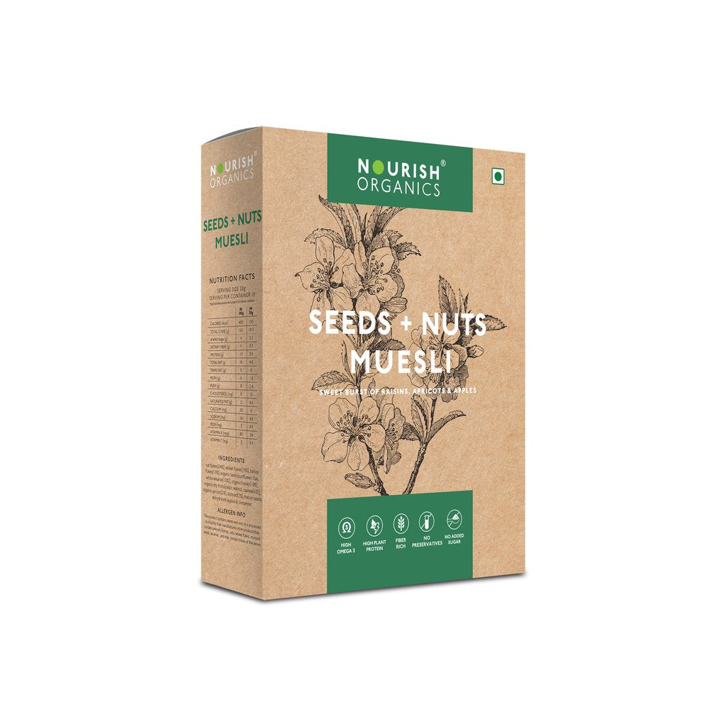 Nourish Organics Seeds & Nuts Muesli