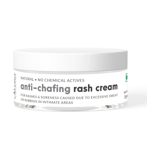 Sirona Natural Herbal Rash Cream - 25gm, Help In Soothing Rashes Due To Pads, Heavy Thighs, Chaffing Due To Sports Activities