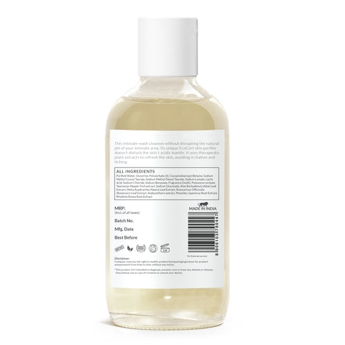 Sirona Natural pH balanced Intimate Wash - 200ml, with 5 Magical Herbs & No Chemical Actives