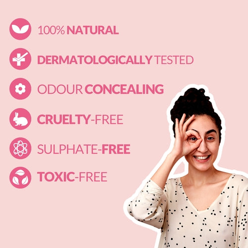 Sirona Natural pH balanced Intimate Wash - 200ml, with 5 Magical Herbs & No Chemical Actives
