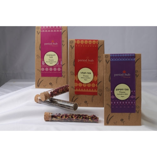 Tranquili-tea Tisane Rose & Chamomile by Period Hub