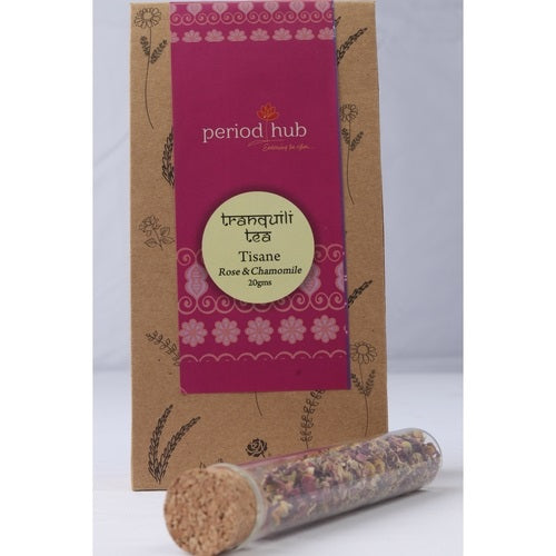 Tranquili-tea Tisane Rose & Chamomile by Period Hub