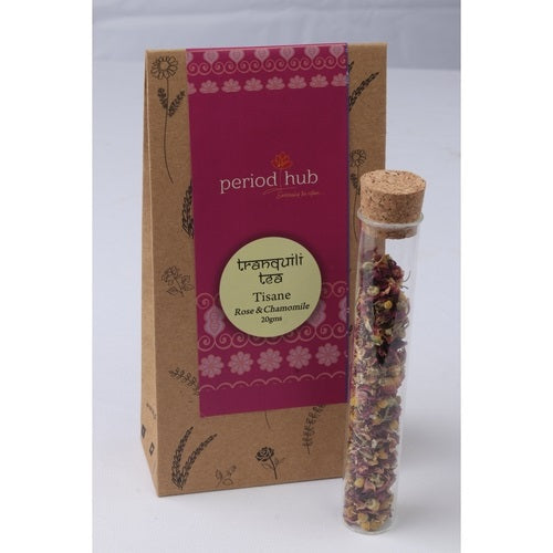 Tranquili-tea Tisane Rose & Chamomile by Period Hub