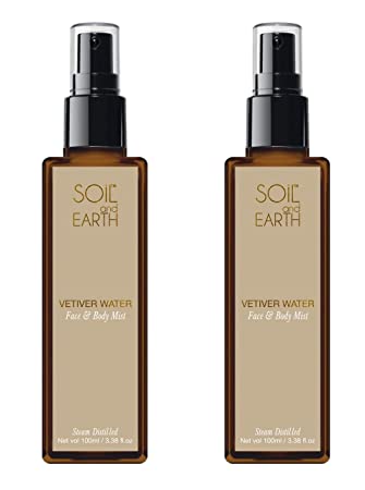 SOIL AND EARTH PURE & NATURAL VETIVER WATER (Spray Bottle)