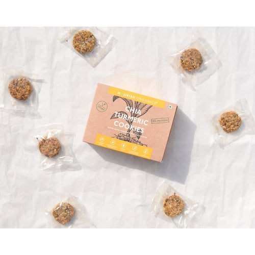 Nourish Organics Chia Turmeric Cookies