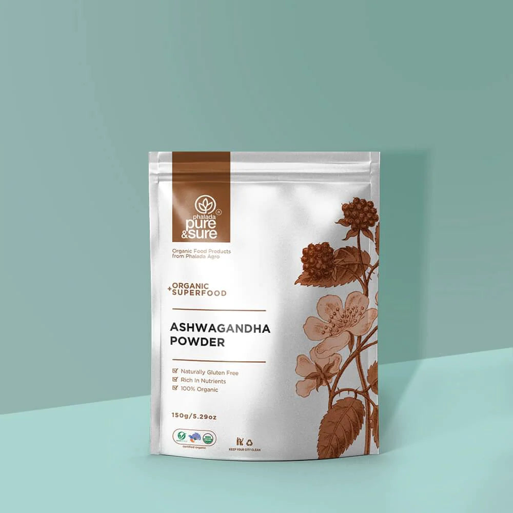 Pure and Sure - Organic Ashwagandha Powder (150 g)