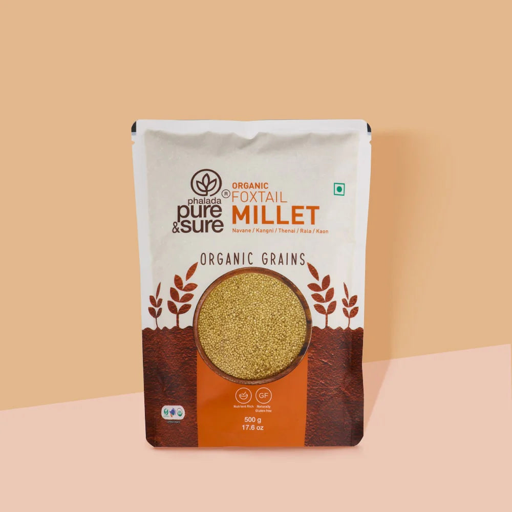 Pure and Sure - Organic Foxtail Millets (500 g)