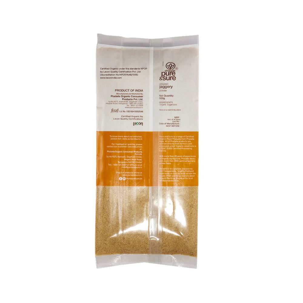 Pure and Sure - Organic Jaggery (500 g)