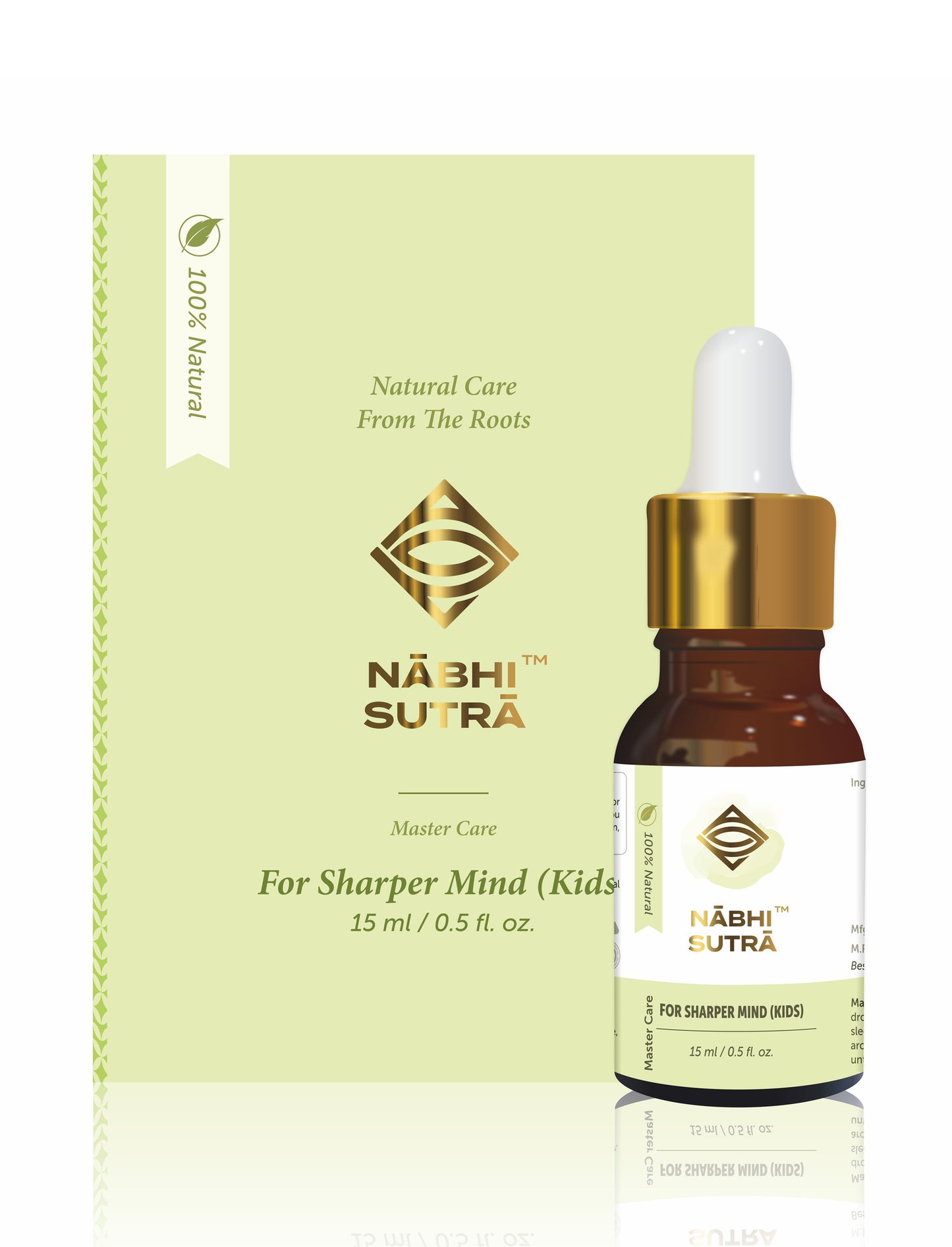 Nabhi Sutra Sharper Mind (For Kids) - Pure Ayurvedic Belly Button Oil