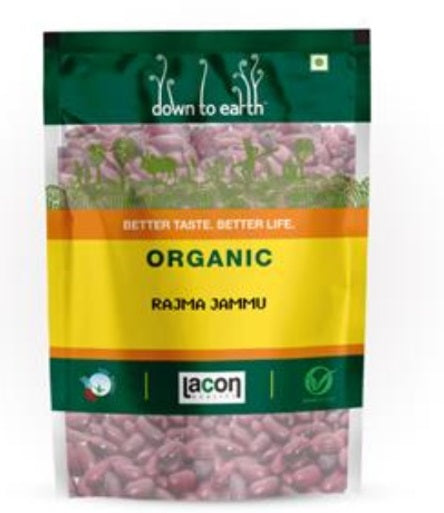 Down to Earth Organic Rajma Jammu (500gms)