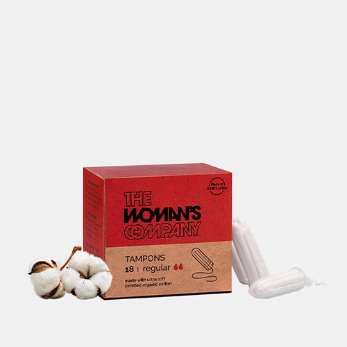 The Woman's Company Tampons without Applicator- Pack-18
