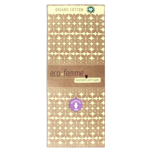 Eco Femme Night Pad - Natural Organic Twin pack