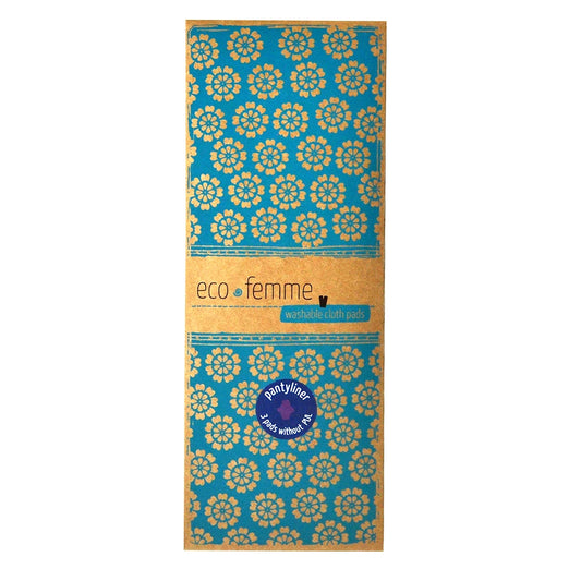 Eco Femme Vibrant Panty Liner Without Pul Leak Proof Layer - Pack Of 3