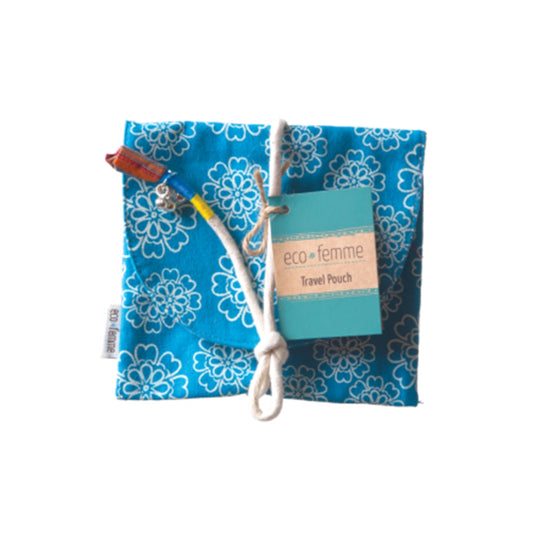 Eco Femme Vibrant Travel Pouch To Carry Used / Soiled Pads - Pack Of 1