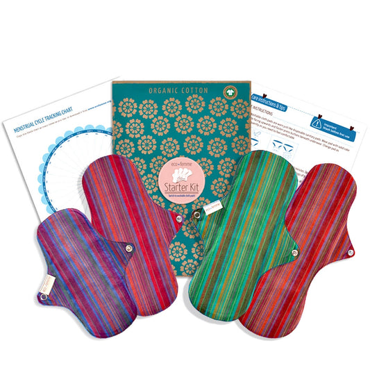 Eco Femme Day Pad Plus - Vibrant Organic Twin pack