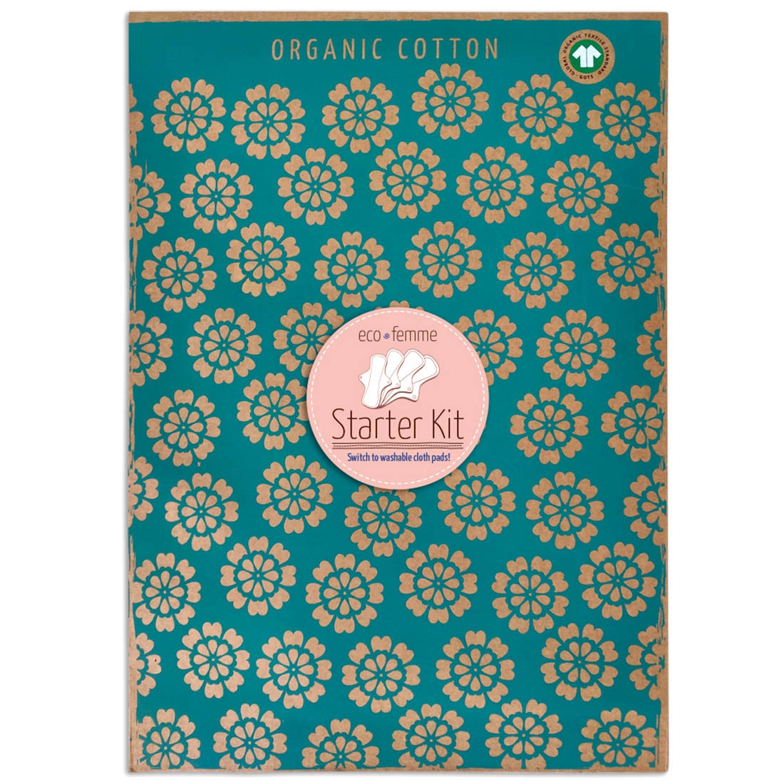 Eco Femme Day Pad Plus - Vibrant Organic Twin pack