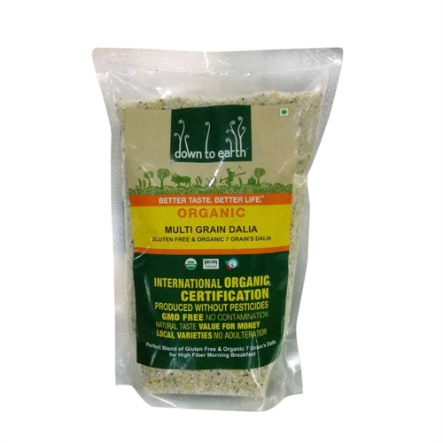 Gluten Free Multi Grain Dalia 500g by Down to Earth