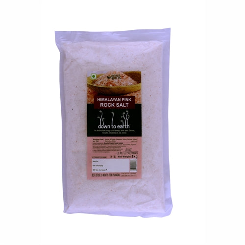 Pink Salt Crystal 1kg by Down to Earth