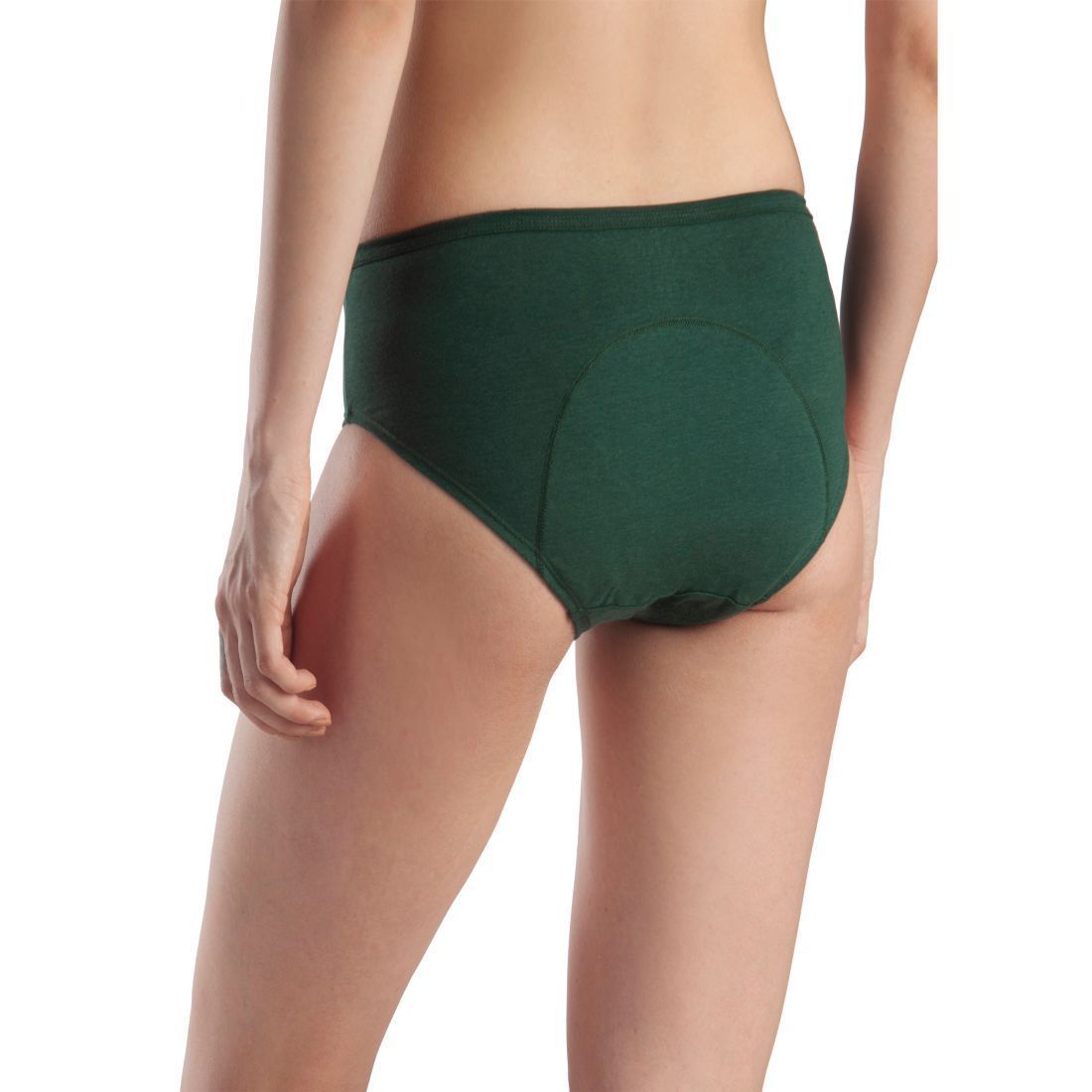 Lavos Performance - No Stain Period Panty -Bottle Green - XL