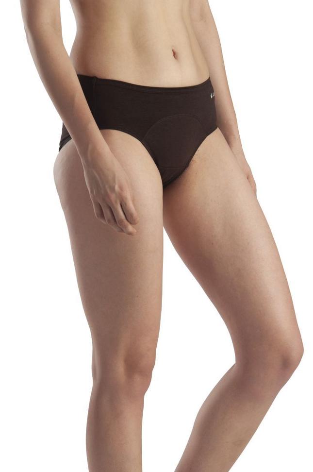 Lavos Performance - No Stain Period Panty -Brown- L