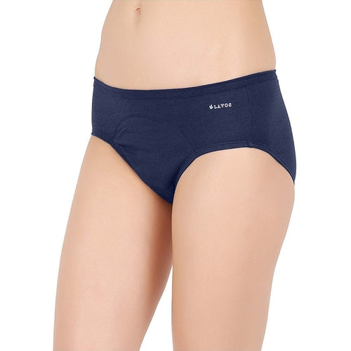 Lavos Performance - No Stain Period Panty - Navy - M