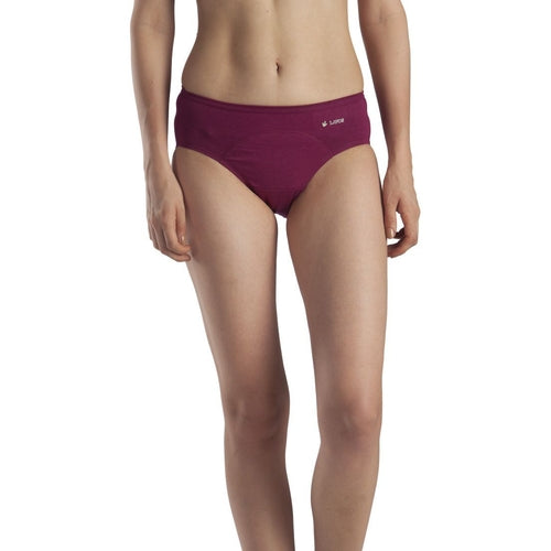 Lavos Performance - No Stain Period Panty - Plum - XL