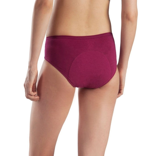 Lavos Performance - No Stain Period Panty - Plum - XL