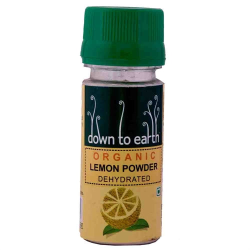 Lemon Powder Dehydrated 20g by Down to Earth