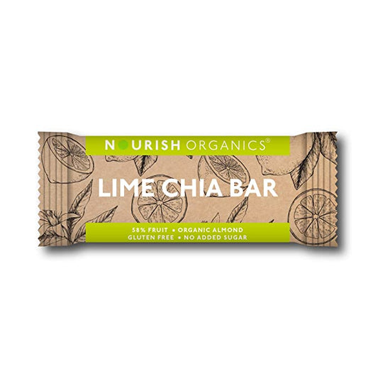Nourish Organics Lime Chia Bar