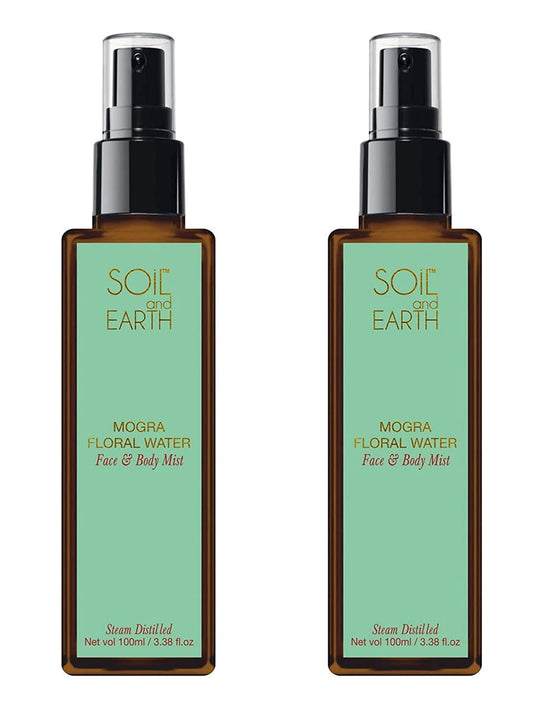 SOIL AND EARTH PURE & NATURAL MOGRA FLORAL WATER (Spray Bottle)