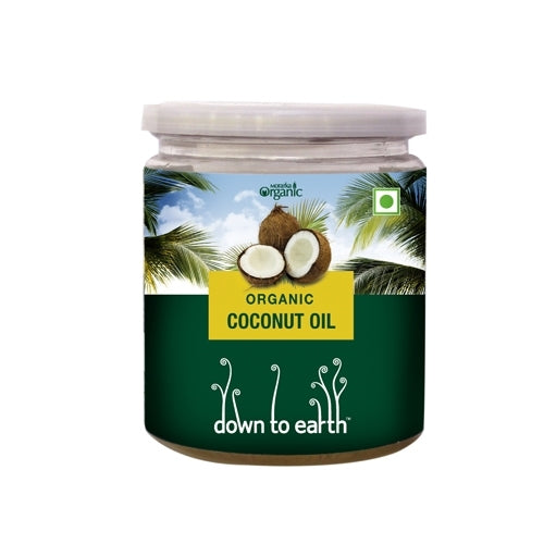 Organic Edible Coconut Oil 500 ml - by Down to Earth