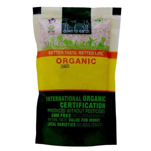 Organic Isabgol 50g by Down to Earth