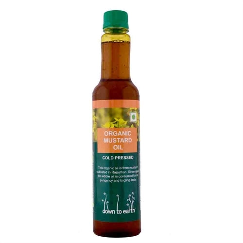 Organic Edible Mustard Oil 500 ml by Down to Earth