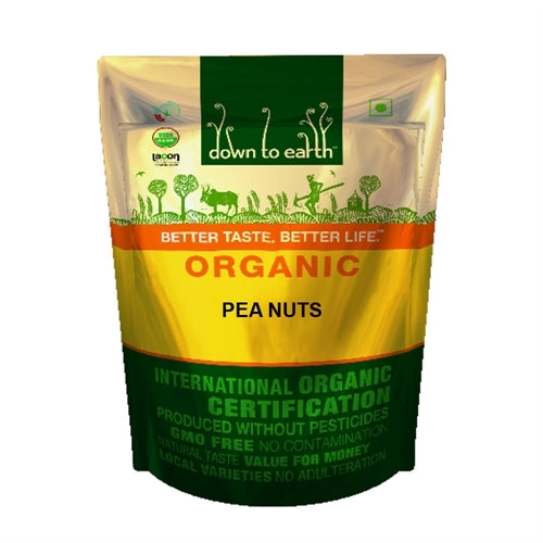 Organic Peanuts 500 g by Down to Earth