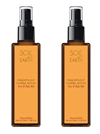 SOIL AND EARTH PURE & NATURAL PANCHPUSHP FLORAL WATER (Spray Bottle)