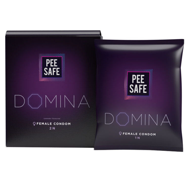 Pee Safe Domina Female Condom - Count 4