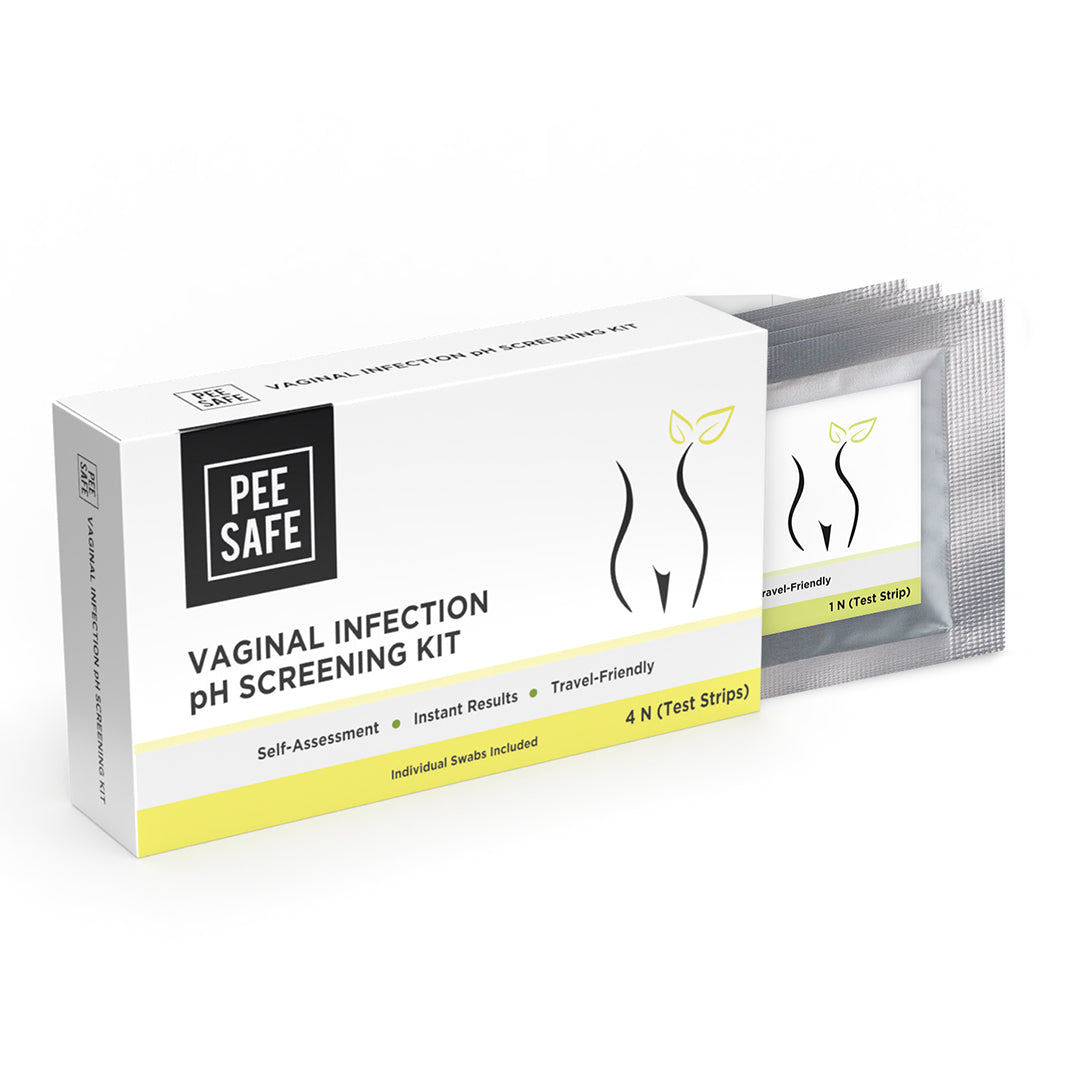 Pee Safe Vaginal Infection pH Screening Kit (4N)